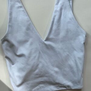 Babaton Light Gray V-Neck‎ Tank Top